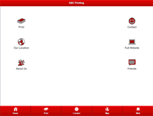 Tablet Screenshot of abcprintco.com